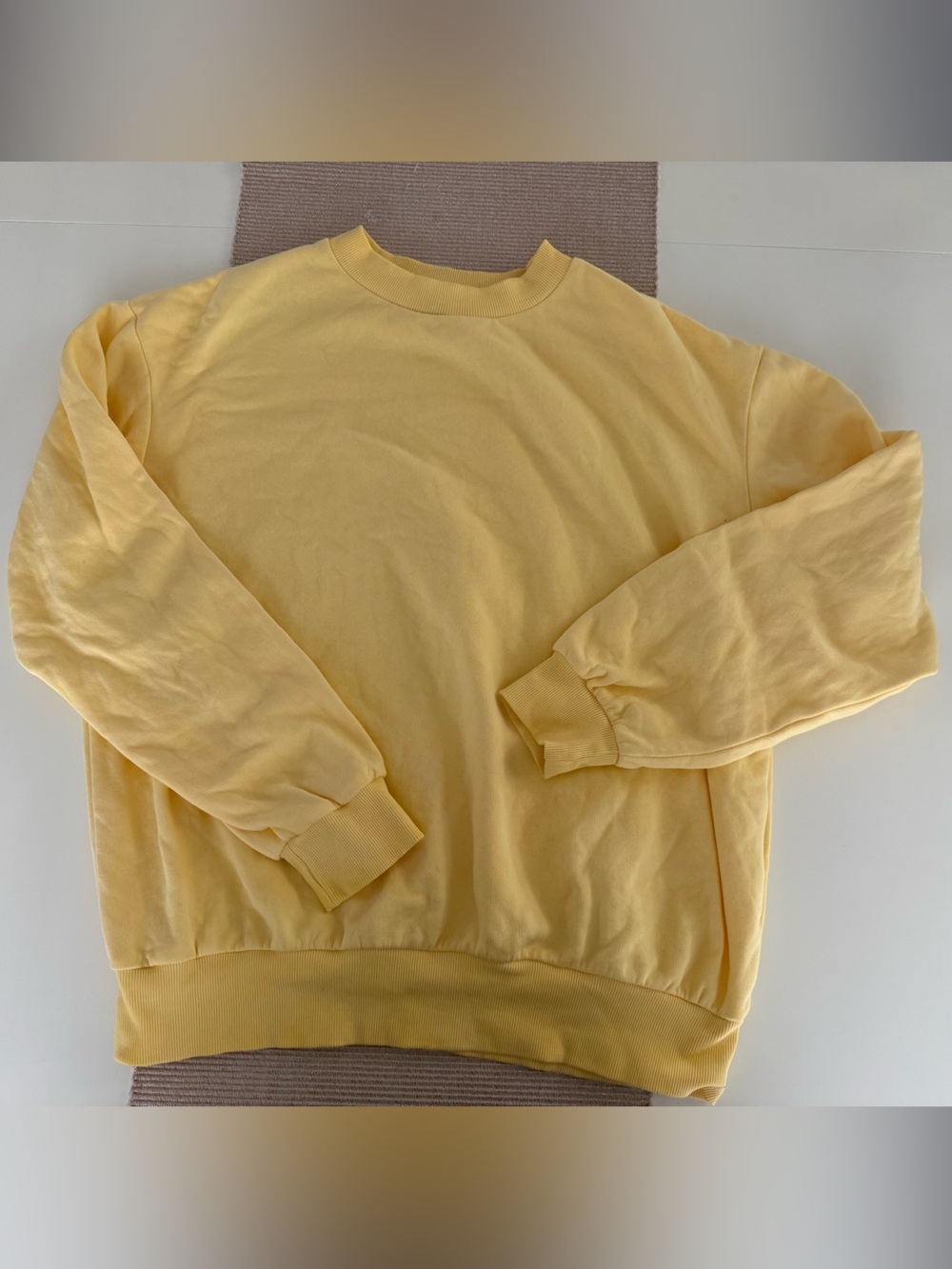 Sleeper Yellow Crewneck Sweatshirt
